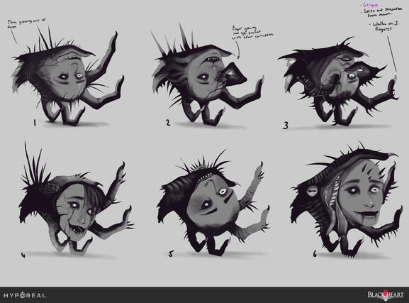 Wretched Urchin Concept Art