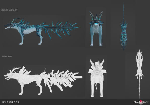 Ferocious Quadruped Model